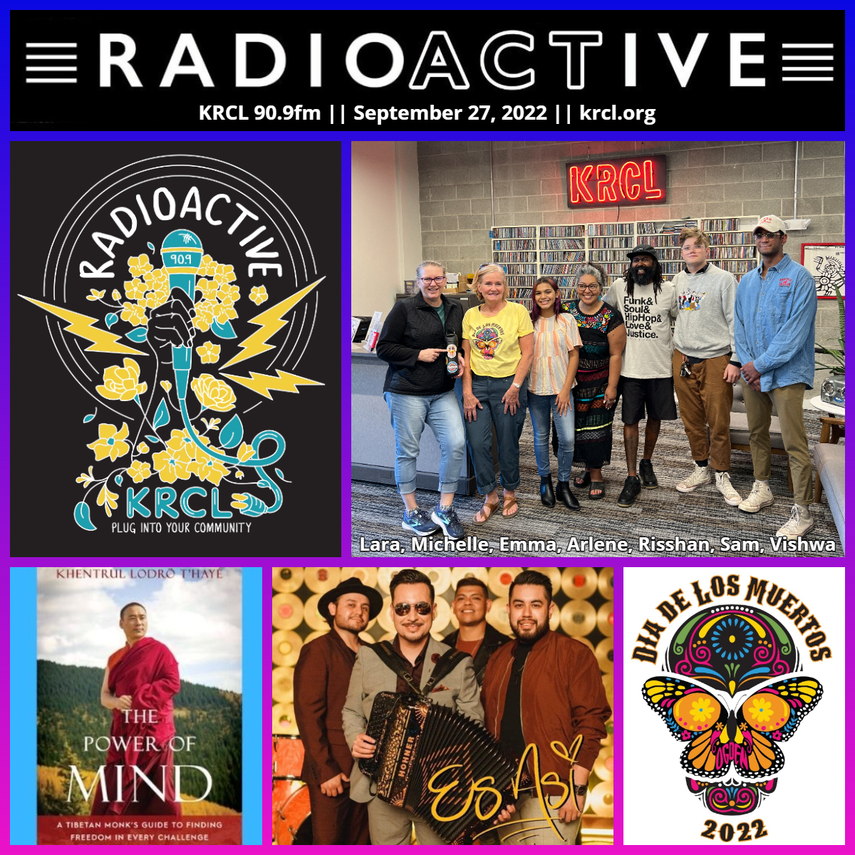 RadioACTive on KRCL 90.9FM Salt Lake City