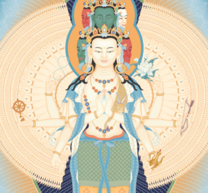 Avalokiteshvara-1000-armed-with-offerings